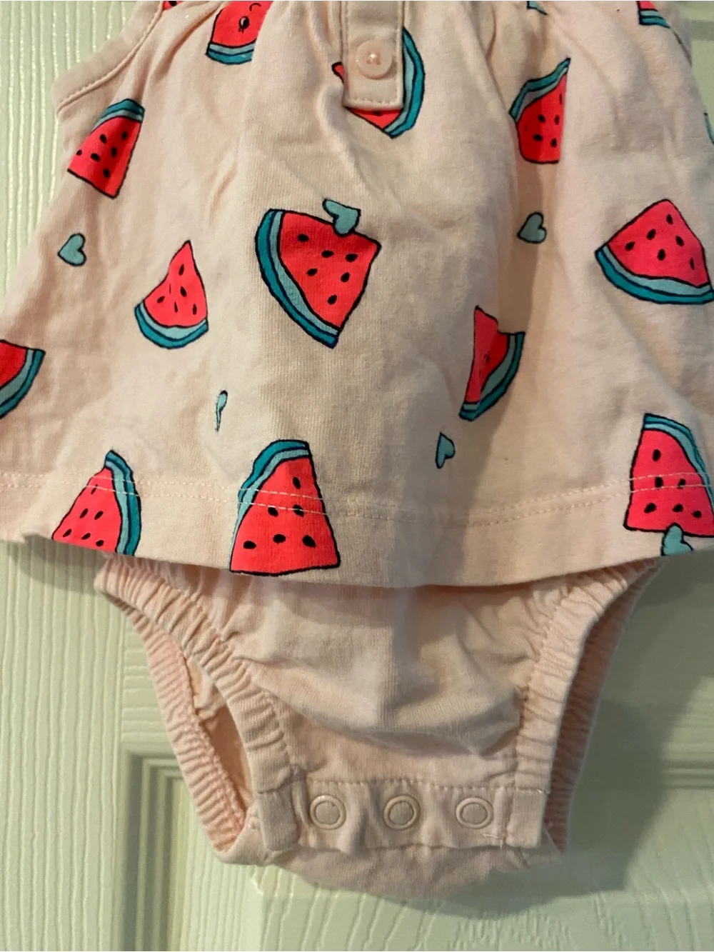 3 Month Watermelon Onesie